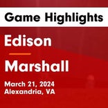 Soccer Game Recap: George C. Marshall Comes Up Short
