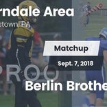 Football Game Recap: Berlin Brothersvalley vs. Ferndale