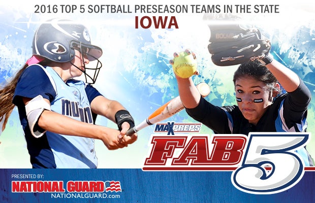 Iowa softball Fab 5