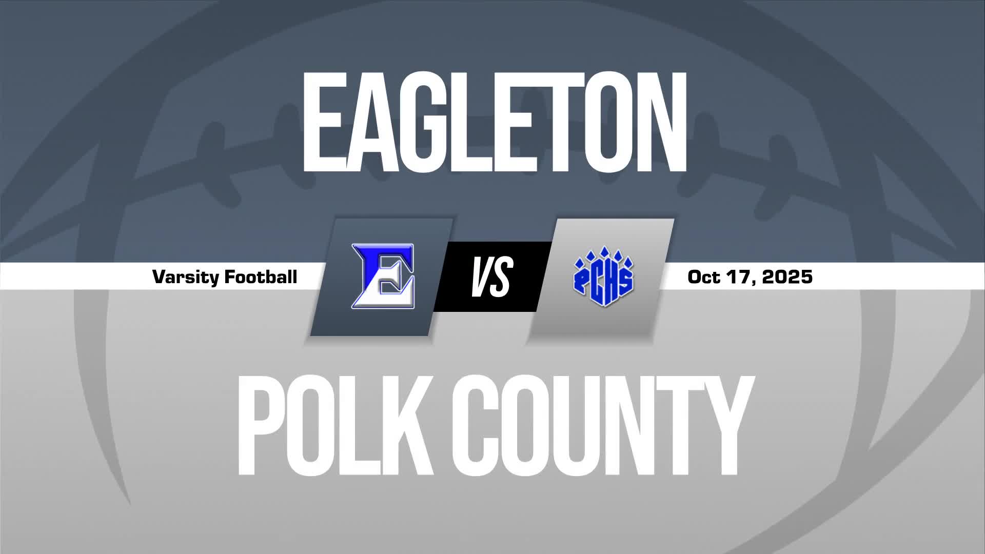 Football Recap: Polk County Victorious