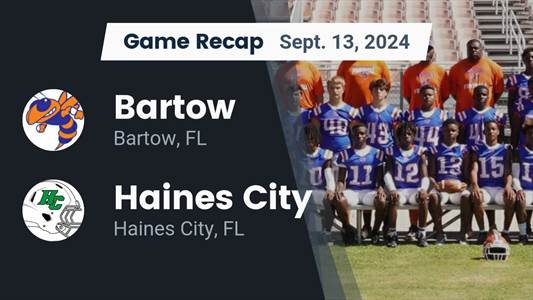 Football Game Preview: Bartow on Home-Turf