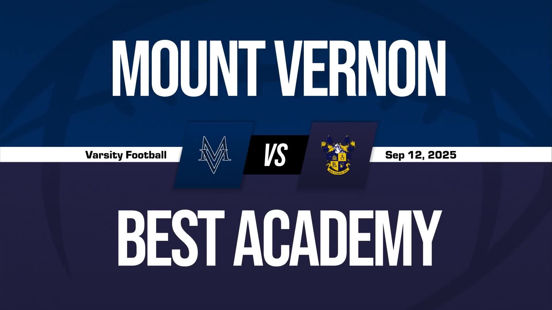 Football Recap: Mount Vernon Piles Up the Points Against Mount P