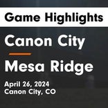 Soccer Game Recap: Canon City Takes a Loss