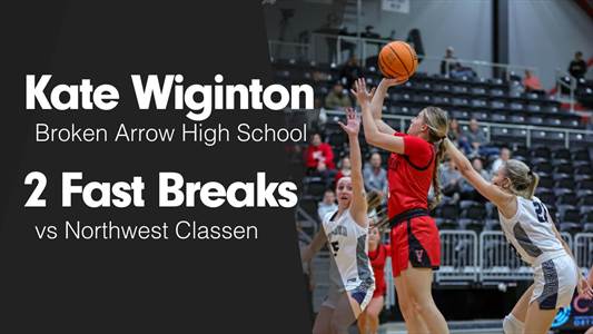 Kate Wiginton Game Report: @ Bartlesville