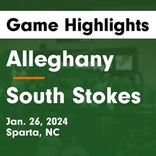 Alleghany falls despite big games from  Ellie Crouse and  Sarah Bare