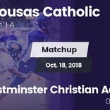 Football Game Recap: Westminster Academy vs. Opelousas Catholic