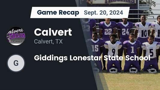 Football Game Preview: Calvert Trojans vs. Burkeville Mustangs
