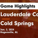 Cold Springs vs. Lauderdale County