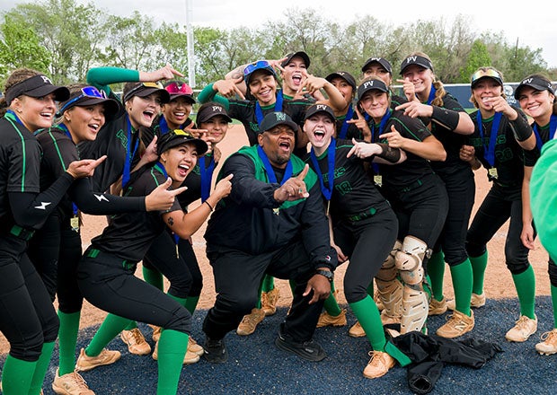 Palo Verde outscored opponents 237-43 en route to a 25-0 record and Class 5A state championship in Nevada. (PHOTO: Ed Andersen)