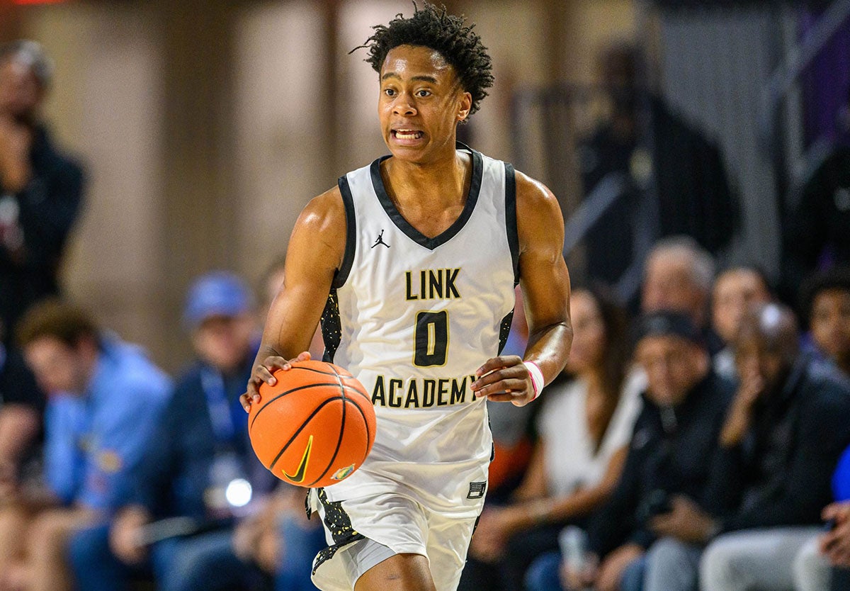 Tre Johnson spent his senior season at Link Academy after winning a state title at Lake Highlands in Texas as a junior. (Photo: Eugene Alonzo)