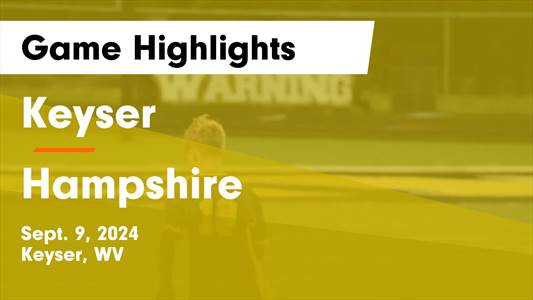 Soccer Game Preview: Keyser on Home-Turf