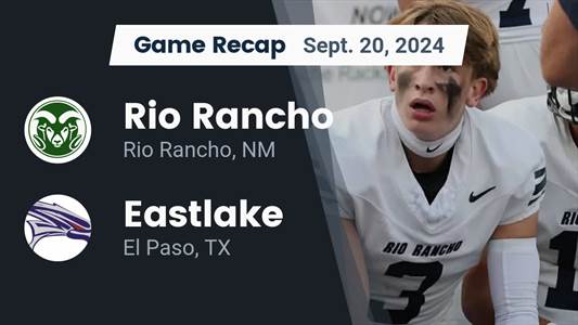 Football Recap: Rio Rancho Piles Up the Points Against Cibola