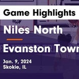 Basketball Game Recap: Niles North Vikings vs. Thornton Wildcats