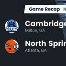 Football Game Recap: Hiram Hornets vs. Cambridge Bears