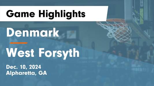 Basketball Game Preview: Denmark vs. Forsyth Central Bulldogs