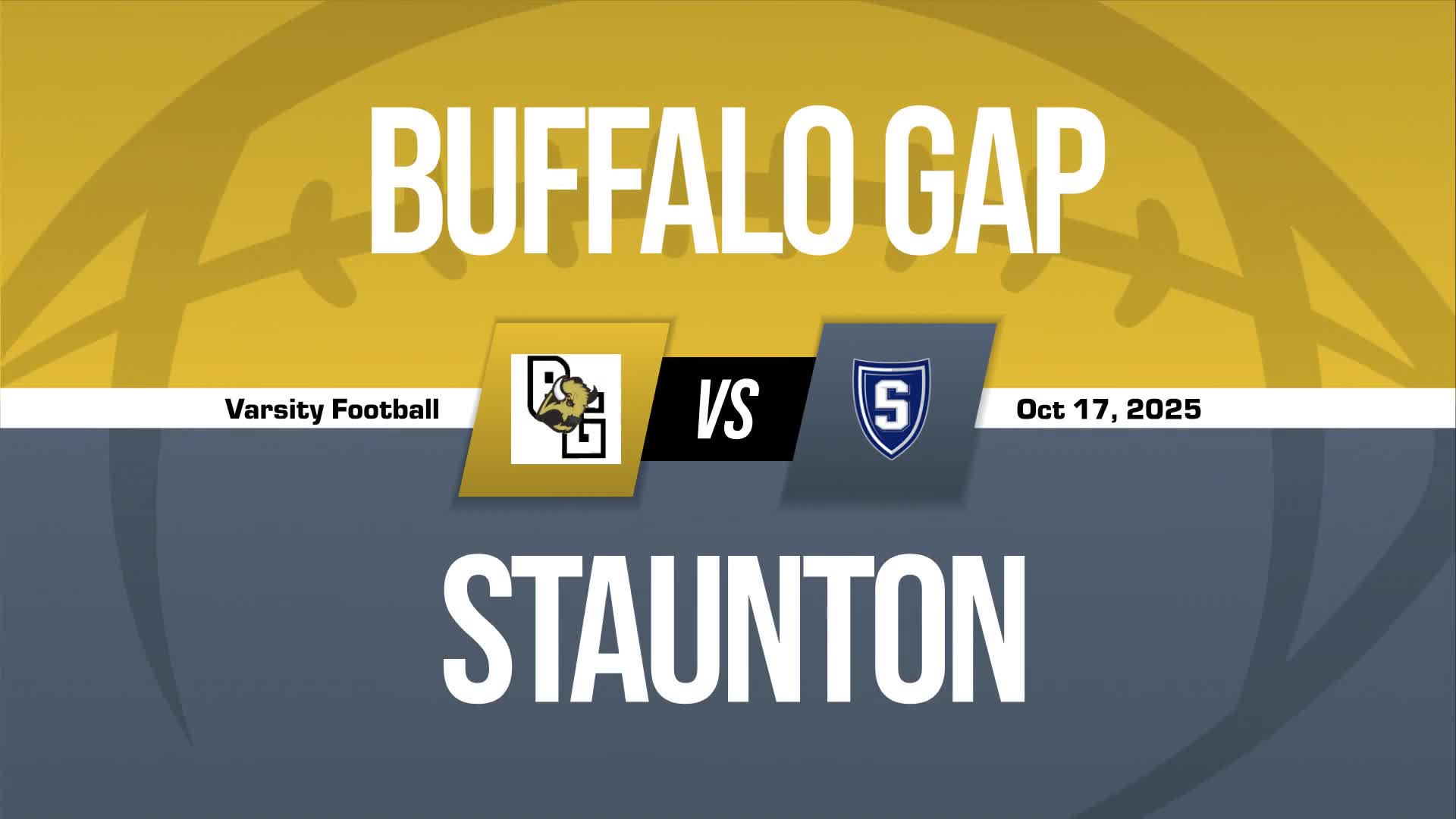 Football Recap: Buffalo Gap Piles Up the Points Against Waynesboro