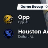 Football Game Recap: Opp Bobcats vs. Houston Academy Raiders