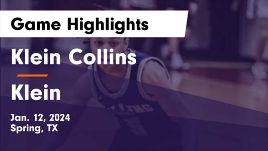 Basketball Game Preview: Klein Collins Tigers vs. Tomball Memorial Wildcats