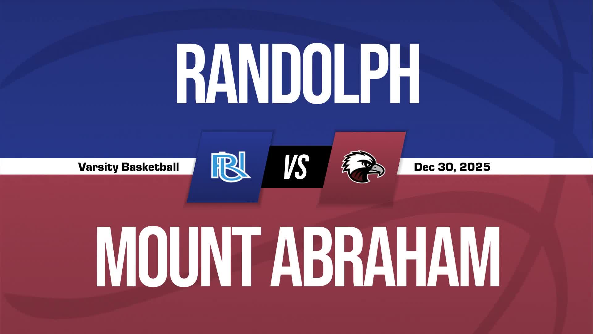 Basketball Recap: Randolph Piles Up the Points Against Mt. Abraham + How To Watch