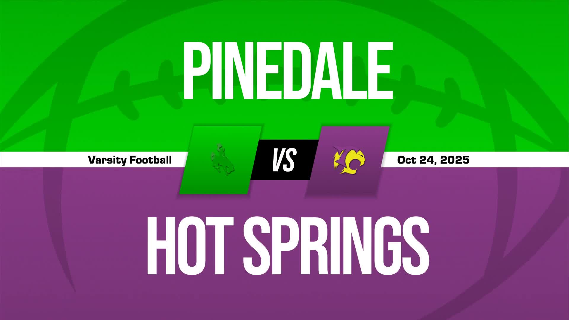 Football Game Preview: Hot Springs County Bobcats vs. Burns Broncs + How To Watch