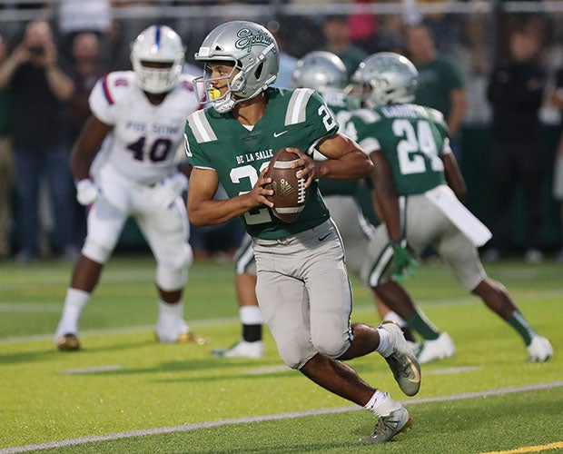 De La Salle sophomore quarterback Dorian Hale.