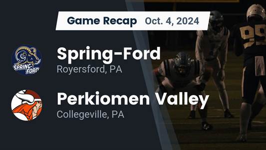 Football Game Preview: Spring-Ford Rams vs. Boyertown Bears