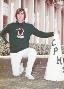 MaxPreps Founder and President Andy
Beal as a yell leader at Canoga
Park High School in 1975.