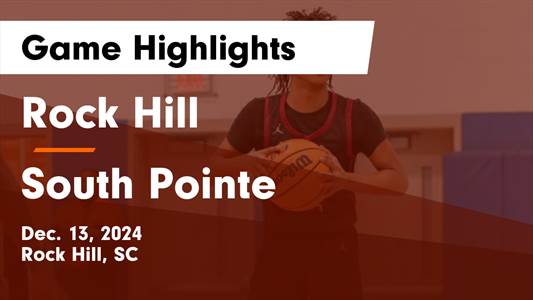 Basketball Recap: Friday's  Win Is South Pointe's Fourth in Last