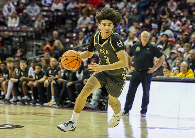 Cayden Daughtry was named MVP of the Bass Pro Shops Tournament of Champions after leading Calvary Christian Academy to three wins in three nights over St. John Bosco, Principia and Paul VI. (PHOTO: Richey Miller)