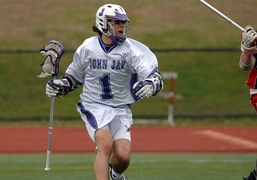 Junior attackman Mike Daniello of John Jay scored two goals in the second-annual Maverik Showtime All-Star game July 15 at Western Connecticut State University.