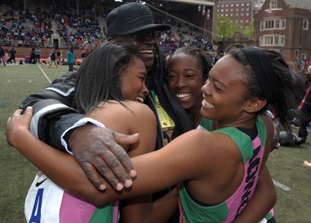 The celebration even included coach Don Norford.