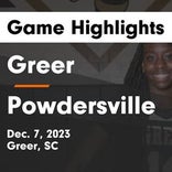 Powdersville vs. Greer