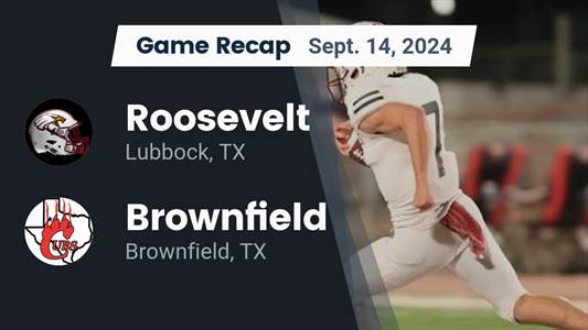 Football Recap: Roosevelt Piles Up the Points Against Brownfield