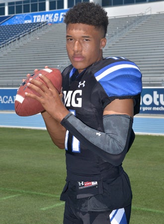 Quarterback Kellen Mond