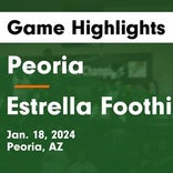 Peoria takes loss despite strong efforts from  Amir Brown and  Nehemiah Ward