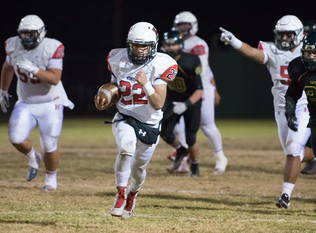 Javier Luna and Heritage have finally reached the rankings with a 13-0 record.
