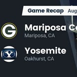 Football Game Recap: Yosemite Badgers vs. Minarets Mustangs