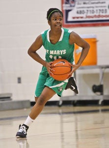 Sophomore Onome Jemerigbe has
energized the Rams with her 
unselfish, pass-first play.