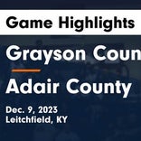 Adair County vs. Washington County