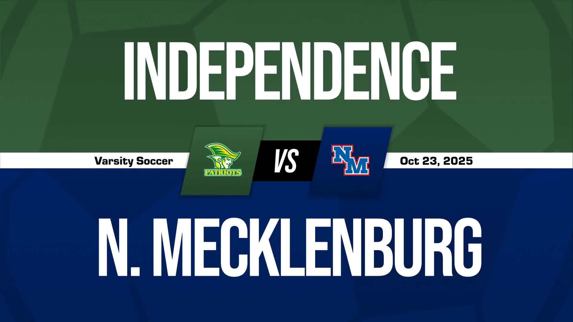 Soccer Recap: North Mecklenburg Victorious