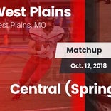 Football Game Recap: West Plains vs. Central