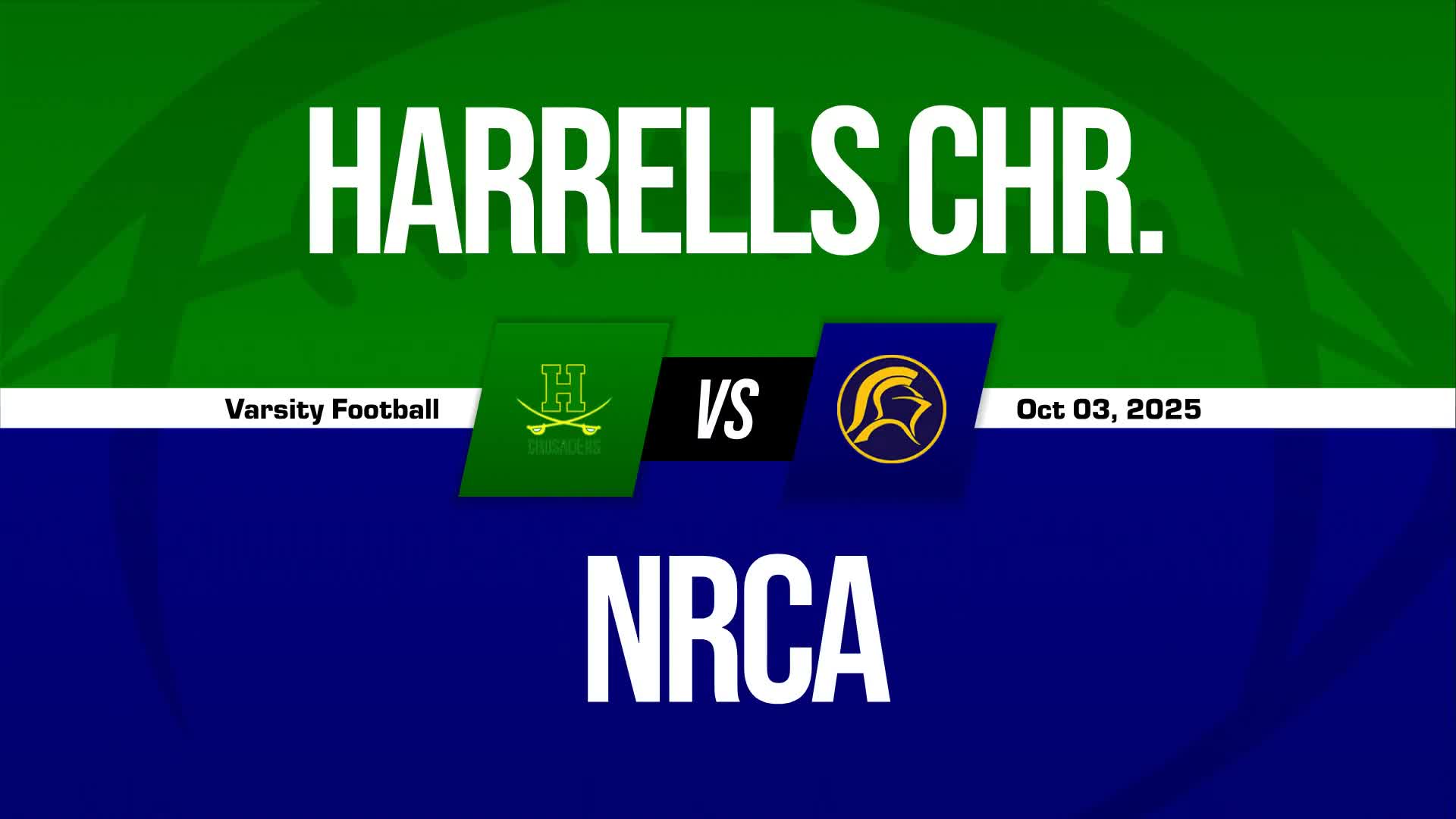 Football Recap: Harrells Christian Academy's Loss Ends Three-Game Winning Streak on the Road
