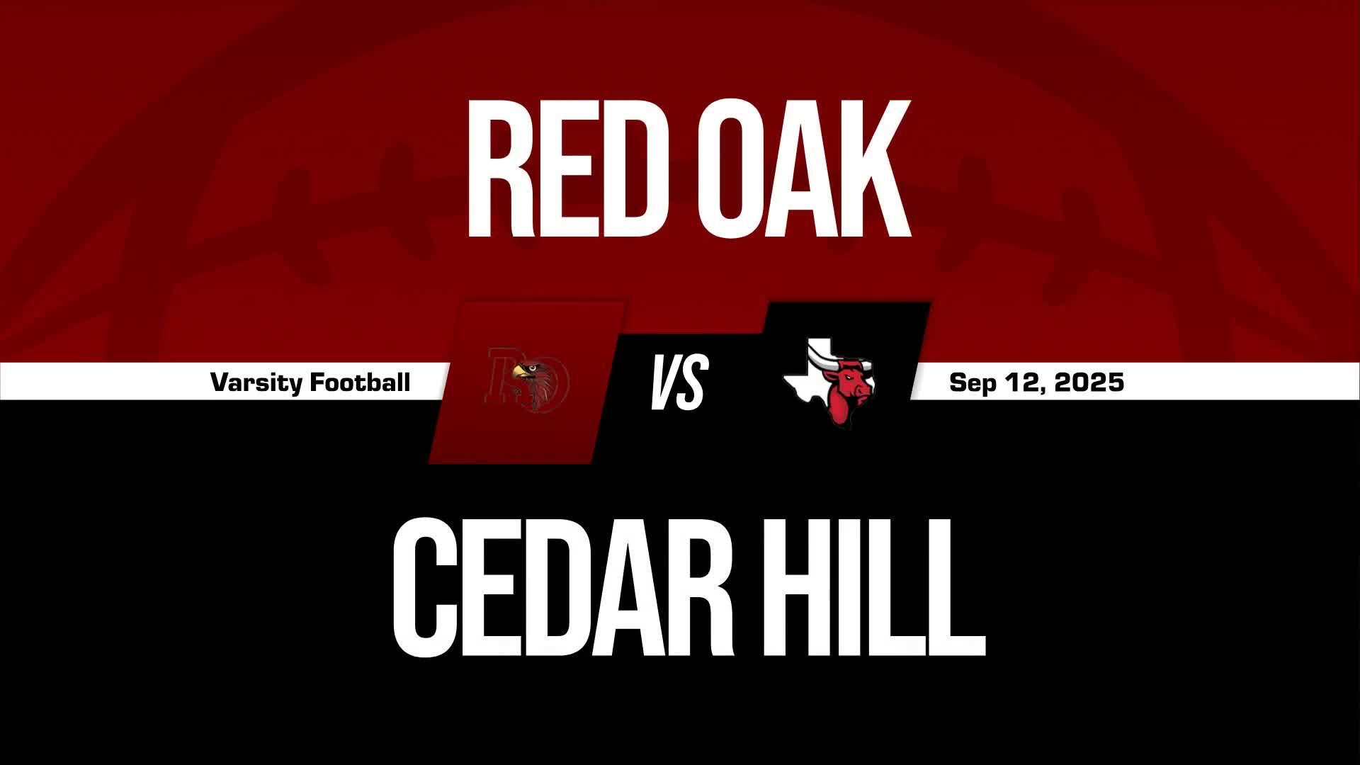 Football Recap: Make It Three in a Row for Red Oak