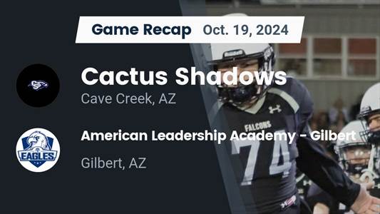 Football Recap: ALA - Gilbert North Takes Down Ranked Cactus Shadows