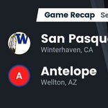 Tonopah Valley vs. Antelope