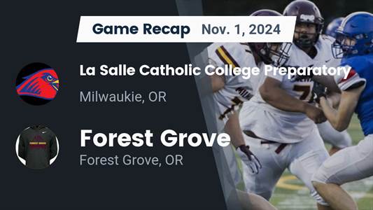 Football Recap: Forest Grove's Losing Streak Is a Thing of the P