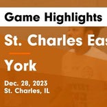 Basketball Game Recap: York Dukes vs. St. Charles East Fighting Saints