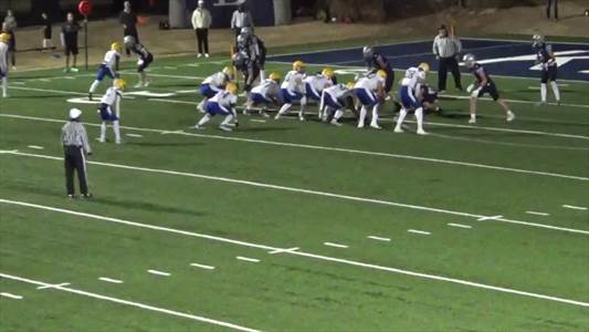 Braxton Collins Game Report: vs Valwood