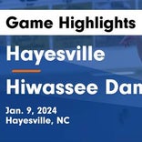 Hayesville falls despite big games from  Briley Clampitt and  Brooke Graves