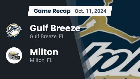 Football Game Preview: Gulf Breeze Dolphins vs. Navarre Raiders